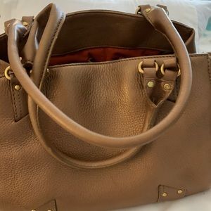 Cole Haan gold purse